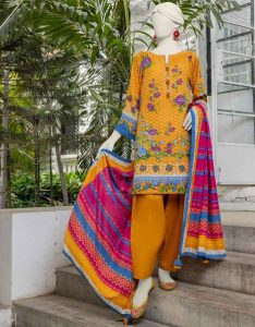 mustard embroidery