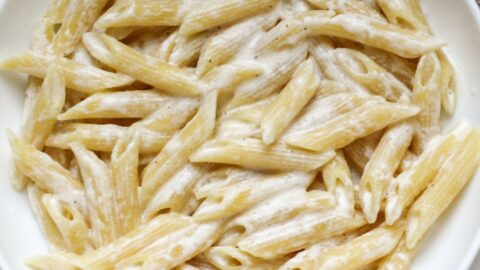 Tasty White Sauce Pasta
