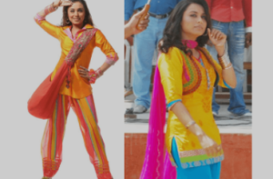 Rani Mukherjee's Colorful Kurtas in Bunty Aur Babli