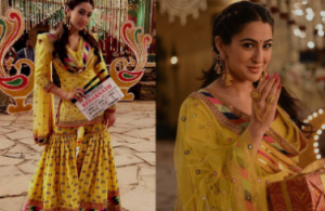 Sara Ali Khan's ethereal kurta in Kedarnath
