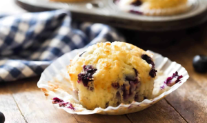Small Batch Blueberry Muffins