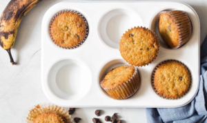 Small Batch Banana Muffins