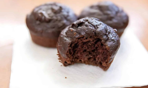 Double Chocolate Veggie Muffins
