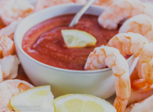 Shrimp Cocktail With No-Carb Sauce