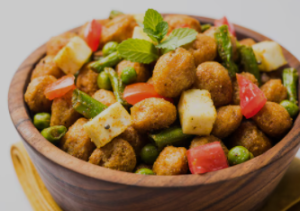 Soya chunks stir-fry